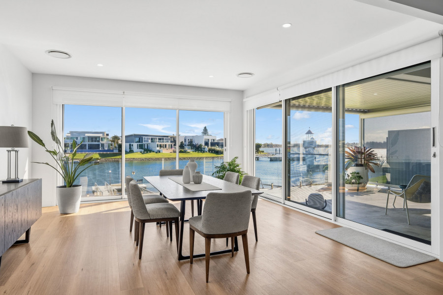 Offers Invited | The Beauty of Canal Living with Rare River Connection