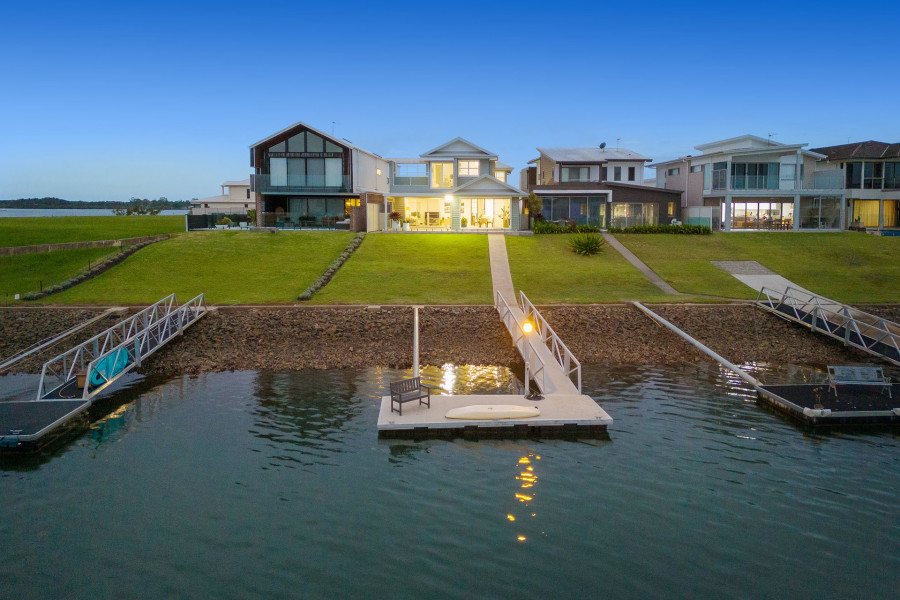 The Beauty of Canal Living with Rare River Connection