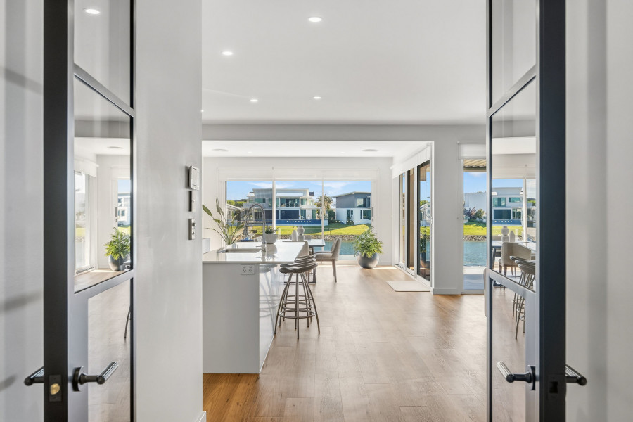 The Beauty of Canal Living with Rare River Connection