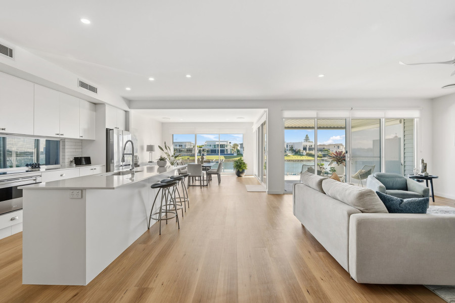 The Beauty of Canal Living with Rare River Connection